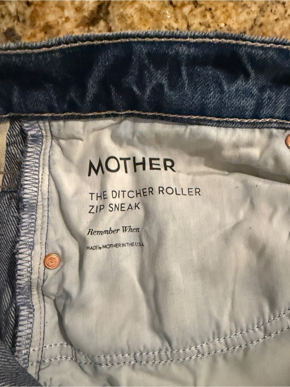 Anthropologie MOTHER The Ditcher Roller High Rise Wide Leg Jeans EUC Size 30 - Picture 10 of 12